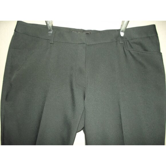 oobe Pants Womens 6 x 29" Gray Polyester Flat Front straight leg Uniform Work - Picture 2 of 9